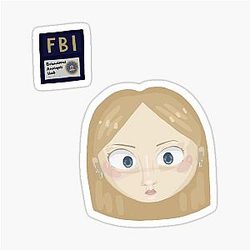 Jennifer Jareau fan art sticker