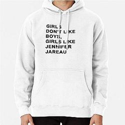 Girls don't like boys, girls like Jennifer Jareau Pullover Hoodie