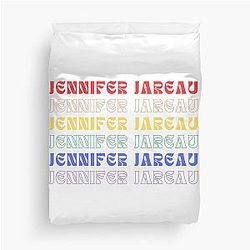 Jennifer Jareau Pride Flag Duvet Cover