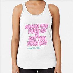 Wise Words Jennifer Jareau Racerback Tank Top