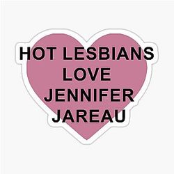 Hot lesbian love Jennifer Jareau sticker