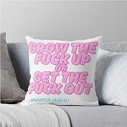 Wise Words From Jennifer Jareau Throw Pillow