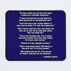Jennifer Jareau Said Mouse Pad