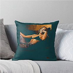 Jennifer Lopez Throw Pillow