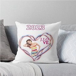 J. Love Jennifer Lopez Throw Pillow
