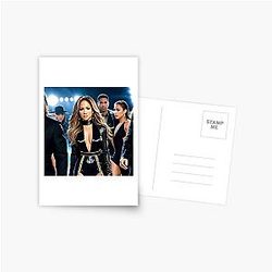 Jennifer Lopez Postcard