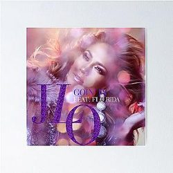 Jennifer Lopez Glitter Pop Art Glam Music Aesthetic Poster