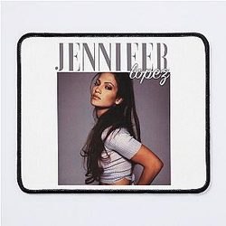 Jennifer Lopez Celebrity Portrait Fan Art Mouse Pad