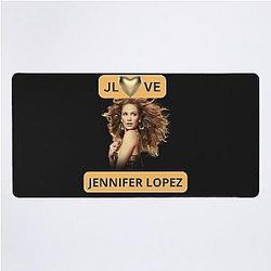 Love Gift to Jennifer Lopez Desk Mat