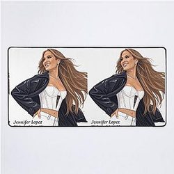 Jennifer Lopez - Inspired by a Modern Muse Desk Mat