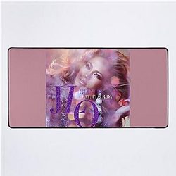 Jennifer Lopez Glitter Pop Art Glam Music Aesthetic Desk Mat
