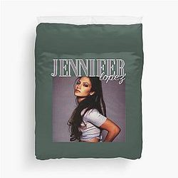 Jennifer Lopez 90s Duvet Cover