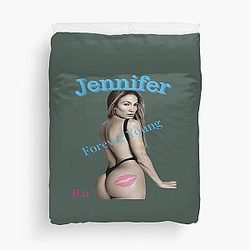 Jennifer Lopez Duvet Cover