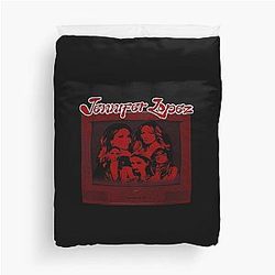 Vintage Grunge Jennifer Lopez Duvet Cover