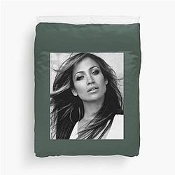 Jennifer Lopez Duvet Cover