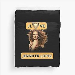 Jennifer Lopez Duvet Cover