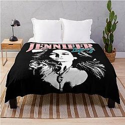 Jennifer Lopez Suede Throw Blanket
