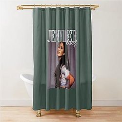 Jennifer Lopez 90s Shower Curtain