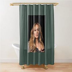 Jennifer Lopez Shower Curtain