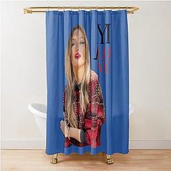 Beautiful Singer Jennifer Lopez Love J-LO T-Shirts Outfits Shower Curtain