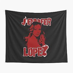 Retro Style Jennifer Lopez Tapestry
