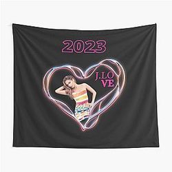 Jennifer Lopez T-Shirts Tapestry