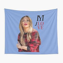 Beautiful Singer Jennifer Lopez I Love JLO T Shirts And Outfits Tapestry