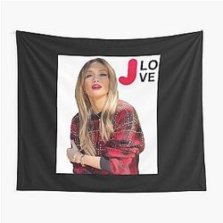 Jennifer Lopez T-Shirts And Outfits Tapestry