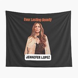 Jennifer Lopez T-Shirts and Hoodies Tapestry