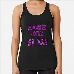 Jennifer Lopez fan Racerback Tank Top