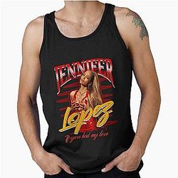 Jennifer Lopez Retro Style Tank Top