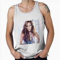 Jennifer Lopez Bold Dance Pop Aesthetic Artwork Tank Top