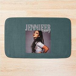 Jennifer Lopez 90s Bath Mat