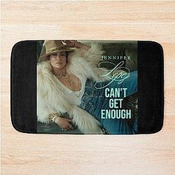 Jennifer Lopez Stylish Glam Pop Art Fashion Design Bath Mat