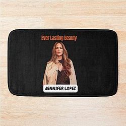 Jennifer Lopez T-Shirts And Hoodies Bath Mat