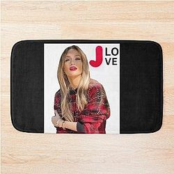 Love Jennifer Lopez T-Shirts And Outfits Bath Mat