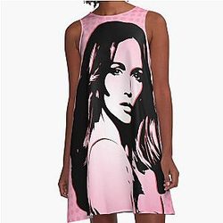 Jennifer Lopez Pop Art A Line Dress