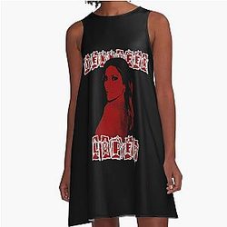 Classic Style Jennifer Lopez A-Line Dress