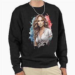 Jennifer Lopez Watercolor Sweatshirt
