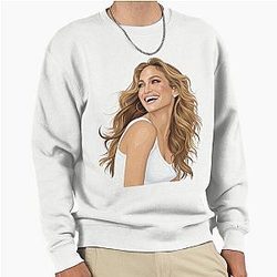 Jennifer Lopez Inspired Radiant Portrait Sweatshirt Pullover