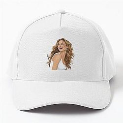 Jennifer Lopez Inspired Radiant Smile Portrait Baseball Cap