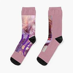 Jennifer Lopez Glam Pop Art Diva Socks