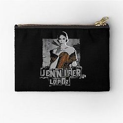 Jennifer Lopez Grunge Style Zipper Pouch