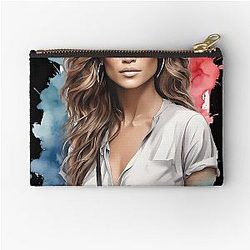 Jennifer Lopez Watercolor Pouch