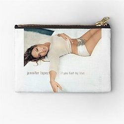 Jennifer Lopez Elegant Retro Pop Aesthetic Design Zipper Pouch