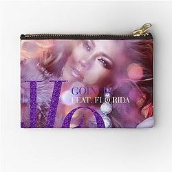 Jennifer Lopez Glitter Art - Glam Diva Music Pouch