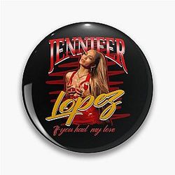 Analog Jennifer Lopez Retro Style Pin