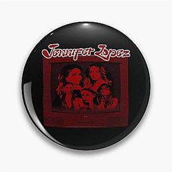 Vintage Grunge Style Pin Featured Jennifer Lopez