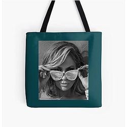 Jennifer Lopez All Over Print Tote Bag