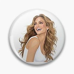 Jennifer Lopez Inspired Radiant Smile Pin